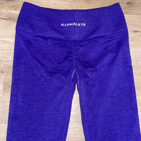 Alphalete Electric Purple Amplify Leggings L - Picture 2 of 5